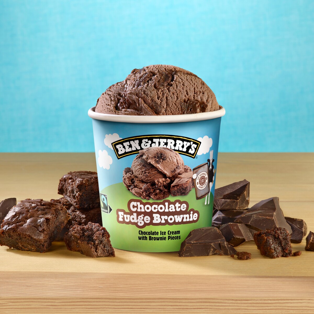 Chocolate Fudge Brownie Glace Pint 4 / 5