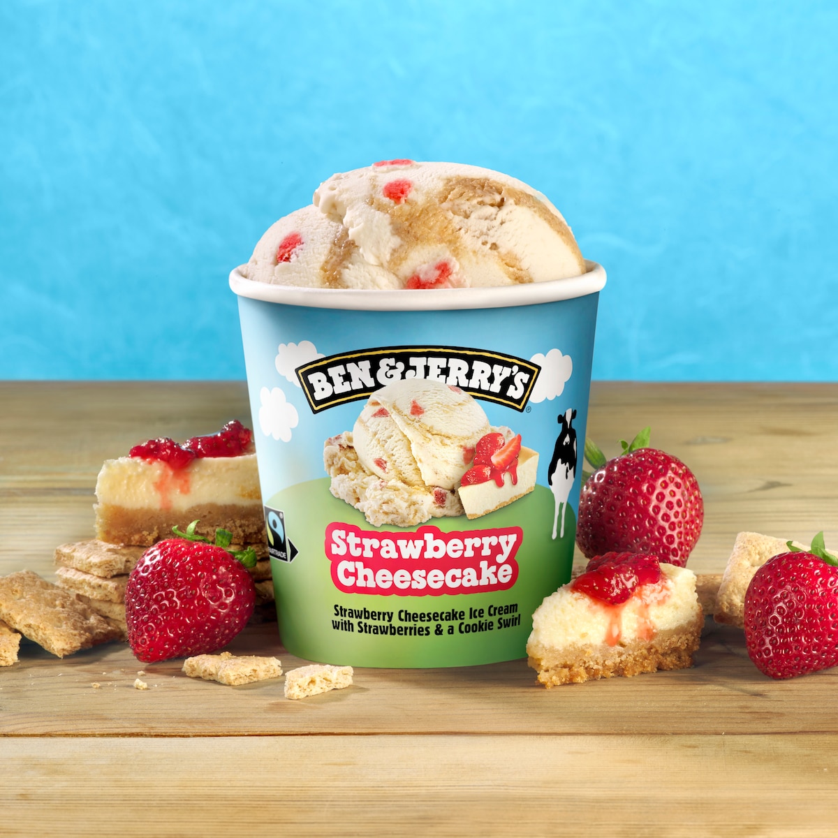 Strawberry Cheesecake Glace - Pint 2 / 4