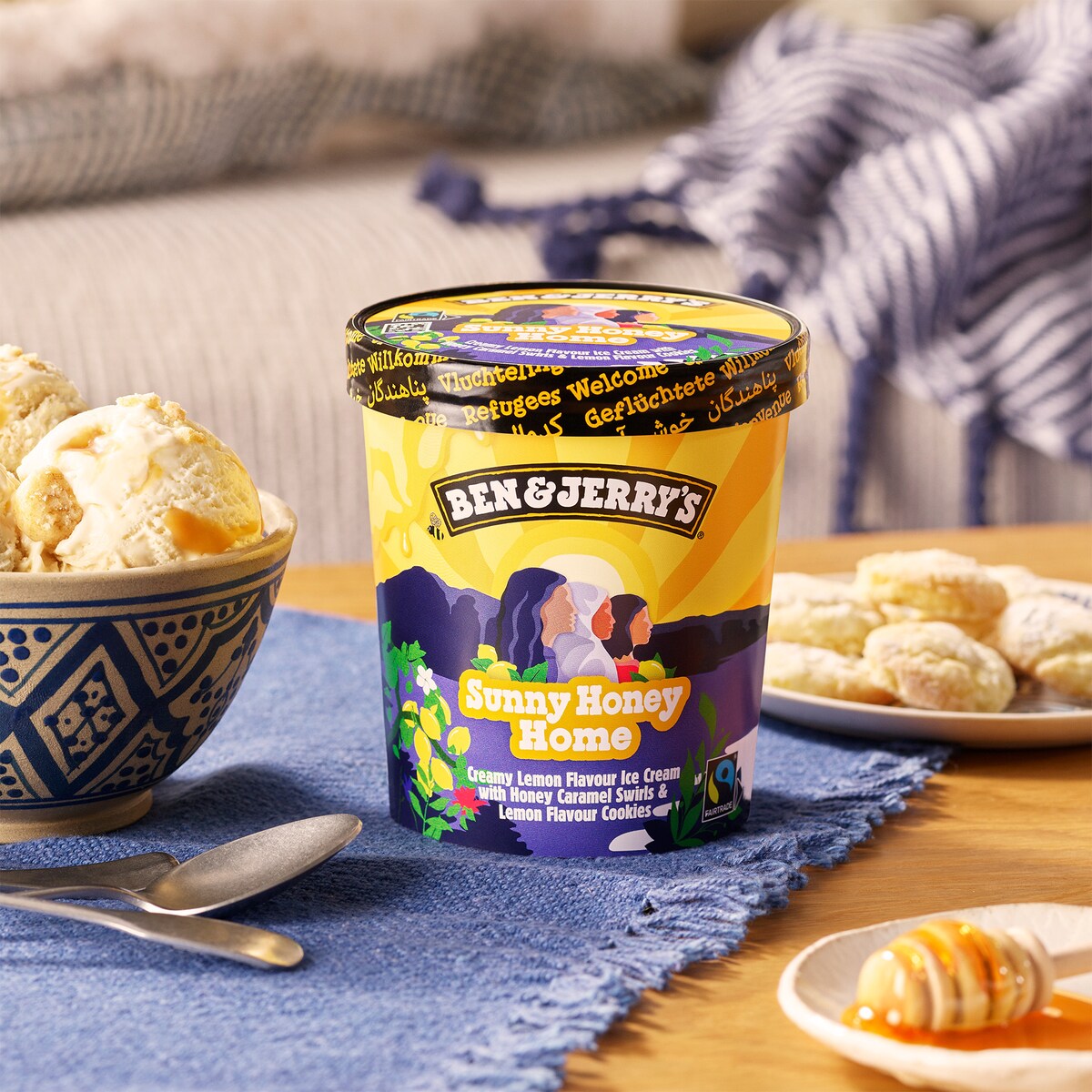 Sunny Honey Home Glace - Pint 3 / 4