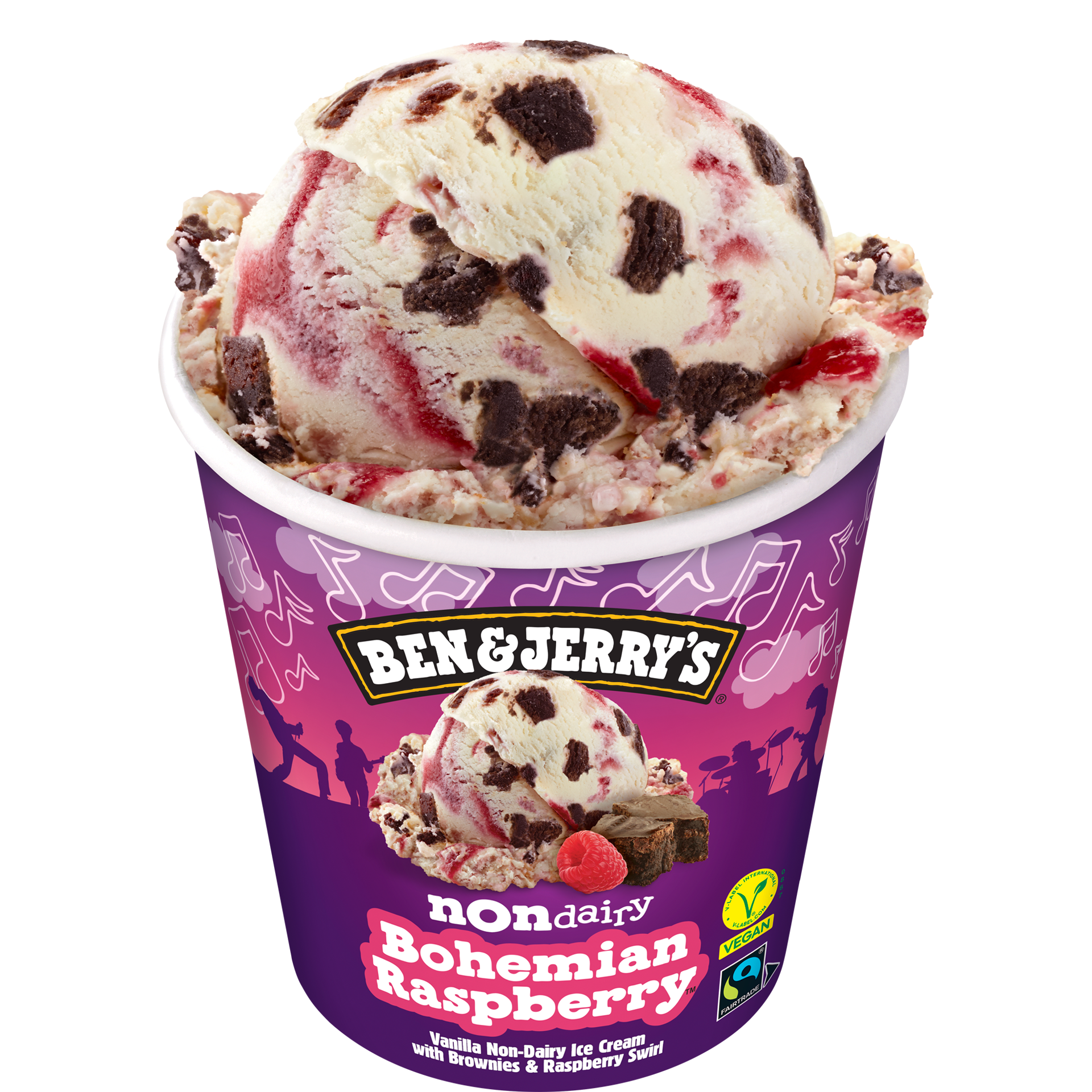 Bohemian Raspberry Non-Dairy Oat Pints