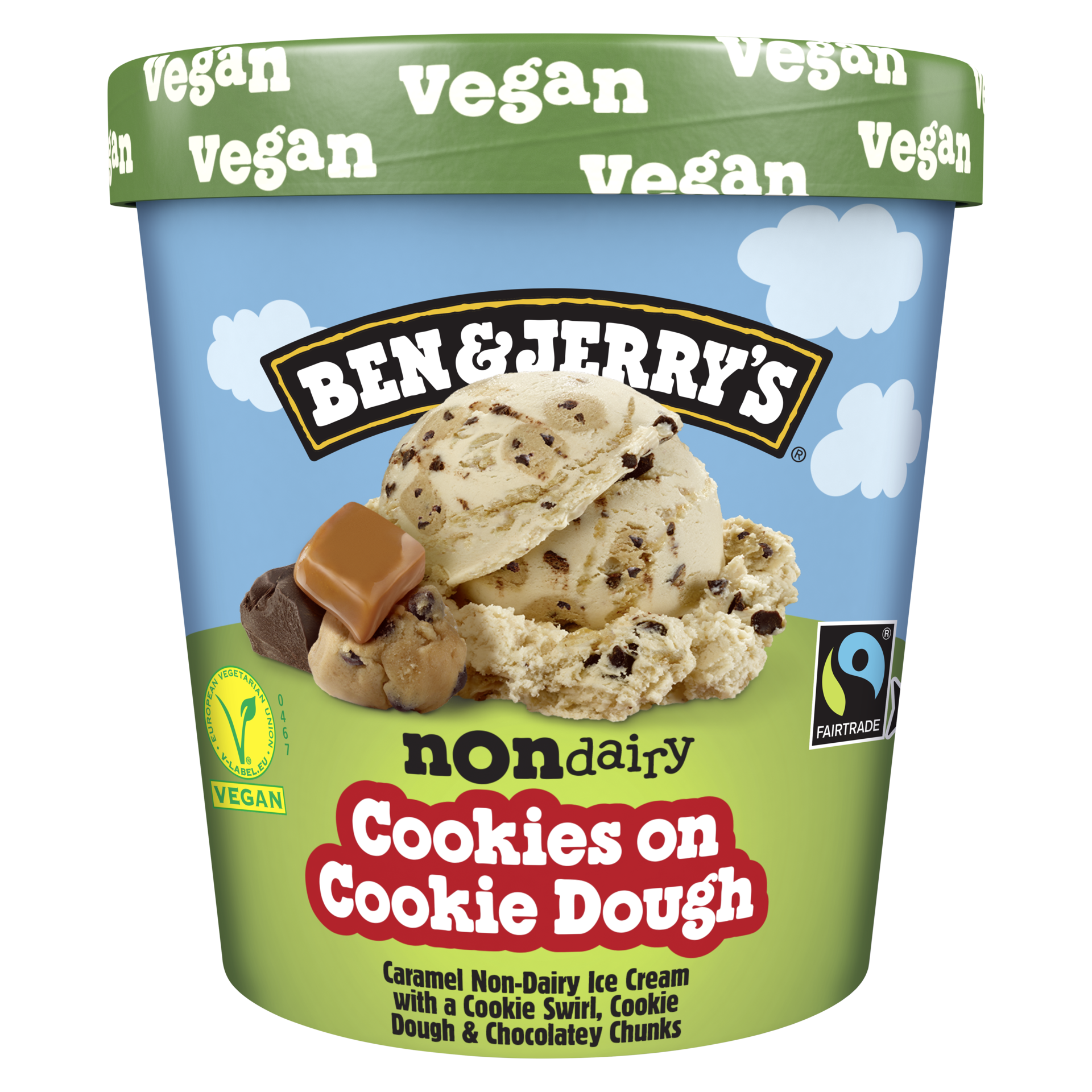 Cookies on Cookie Dough Non-Dairy Oat Pints