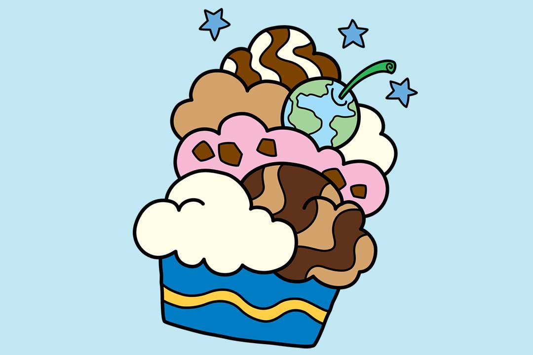 Un sundae