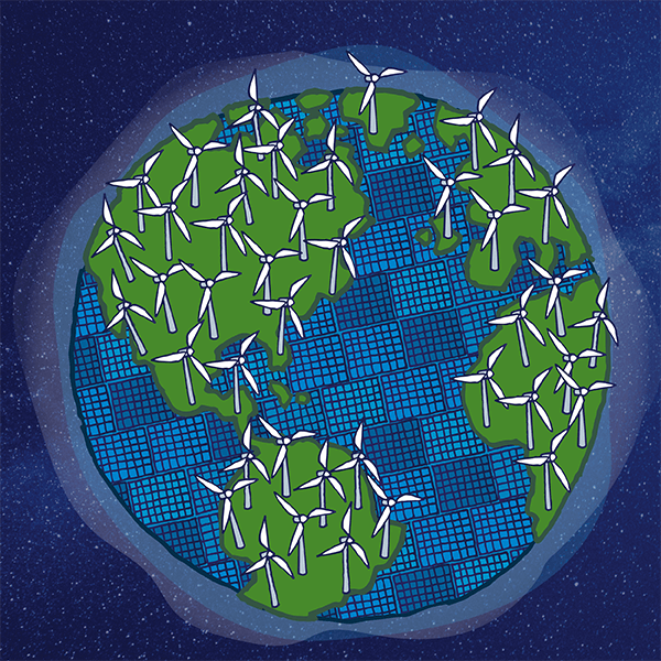 Klimawandel-Symbol
